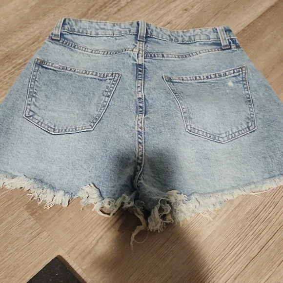 Denim Blue Women's Shorts - Picture 3 of 3